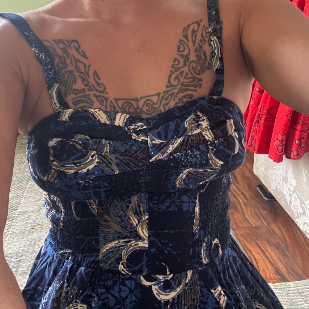 Vintage Alfred Shaheen Hawaiian Dress pinup bombshell tiki hostess 50’s - Picture 9 of 10